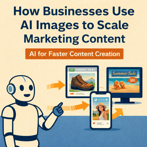 How Businesses Use AI Images to Scale Marketing Content